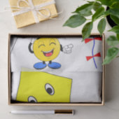tissuepapier gele vlieger (Geschenk)