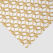Tissuepapier - Gouden maliënkolder (Detail)