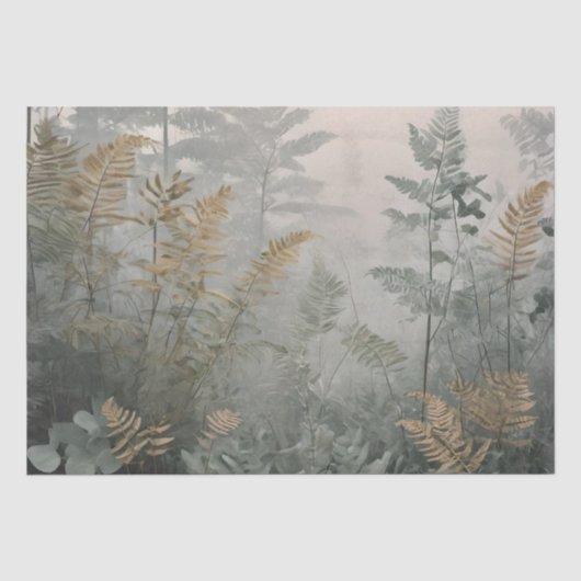 Tissuepapier Misty Forest Elegance (Voorkant)