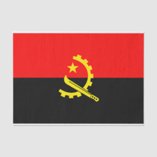 tissuepapier voor angola-vlaggen