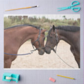 tissuepapier voor de paardenliefde (Craft)