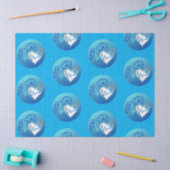 Tissuepapier Winterlogo (Craft)