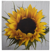 Serviettes en Tournesol