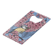 Tit birds dans le jardin lilas (Devant Angle)