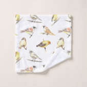 Tit birds motif (Gant de toilette)