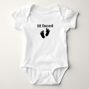 tit stond voor Funny Faced baby, Funny Boo, borstv Romper