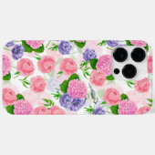 Tit-vogel en -bloemen Case-Mate iPhone case (Achterkant (horizontaal))