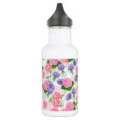 Tit-vogel en -bloemen waterfles  (Links)