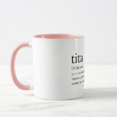 Tita Definition Filipino Aunt Gift Mug (Gauche)