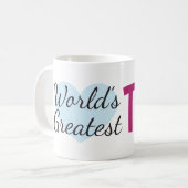 Tita le plus grand du monde (11 oz) Café Mug (Devant gauche)