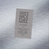 Titaan - Fijne Dag Magnetisch Visitekaartje (Voorbeeld)