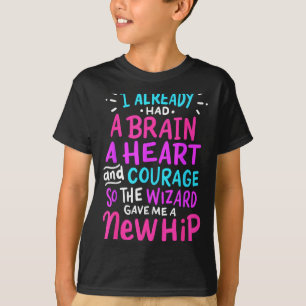 Titaan Heupvervangende Chirurgie Humor Grappige Ni T-shirt