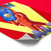 Titan Ale Art Deco Beer Poster (Hoek)