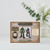 Titan Card Briefkaart (Staand voorkant)