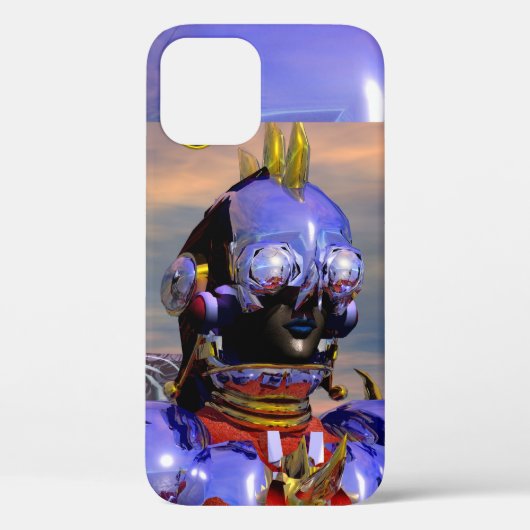 TITAN CYBORG, Blue Gem Science Fiction, Scifi Case-Mate iPhone Case (Achterkant)