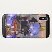 TITAN CYBORG PORTRAIT Blue Science Fiction, Scifi Case-Mate iPhone Case (Achterkant (horizontaal))