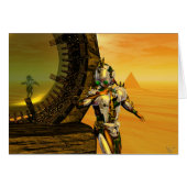 TITAN DANS LE DÉSERT D'HYPERION (Devant horizontal)