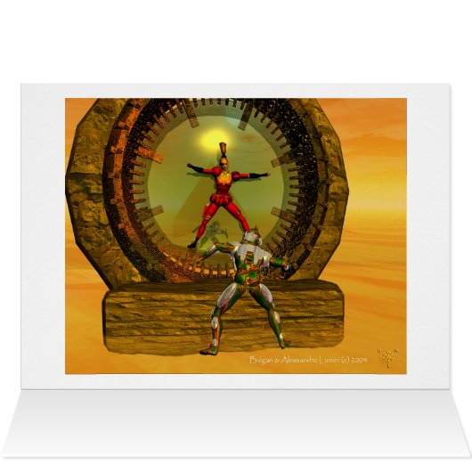 TITAN DANS LE DÉSERT D'HYPERION (Intérieur Horizontal (Haut))