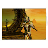 TITAN DANS LE DÉSERT D'HYPERION (Devant horizontal)