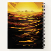 Titan grootste maan van de planeet Saturnus Notitieboek (Achterkant)