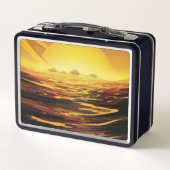 Titan grootste maan van planeet Saturnus (Achterkant)