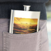 Titan grootste maan van planeet Saturnus Flacon (Voorbeeld)