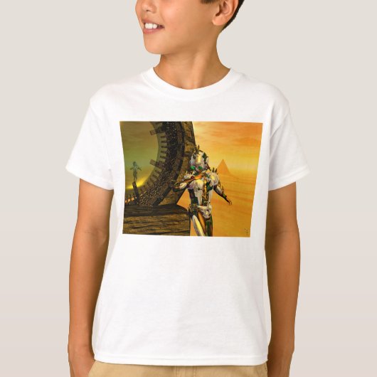 TITAN IN DE DESERT VAN HYPERION T-SHIRT (Voorkant)