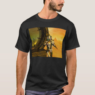 TITAN IN DE DESERT VAN HYPERION T-SHIRT