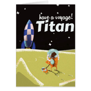 Titan vintage-poster