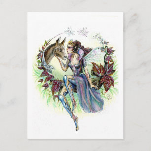Titania en Bodem Briefkaart