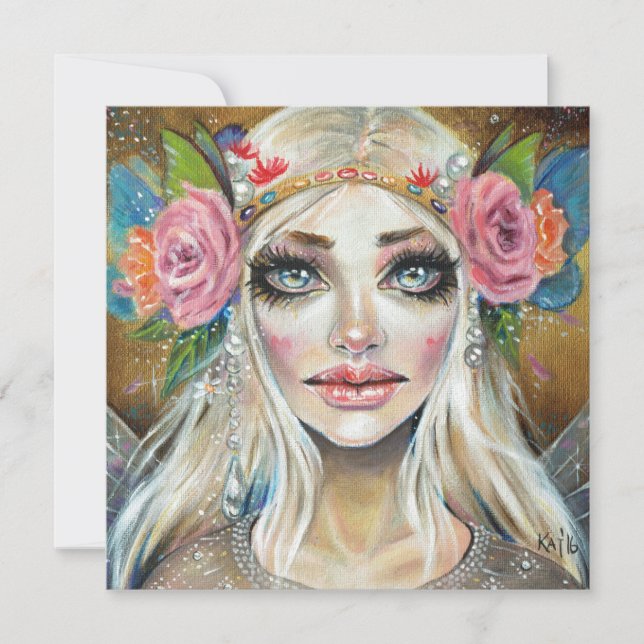 Titania Queen of the Faeries Original Art (Voorkant)