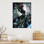 Titania - Warframe Poster (Keuken)