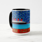 Titanic 2012 mok (Voorkant links)