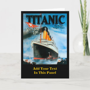 Titanic- Aangepast Poster Kaart
