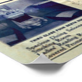 Titanic Arrival Welcome Advert 20 april 1912 Poster (Hoek)