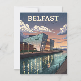 Titanic Belfast reizen Briefkaart