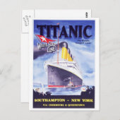 Titanic Briefkaart (Voorkant / Achterkant)