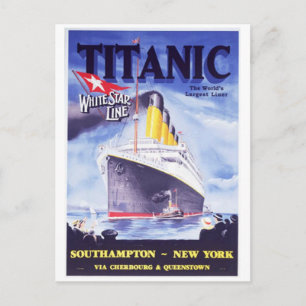 Titanic Briefkaart