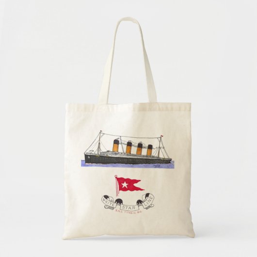 Titanic canvas tas (Voorkant)