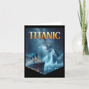 Titanic Cruise Ship Iceberg 1912 RMS Voyage Mannen Kaart
