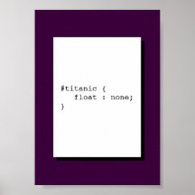 Titanic Float helemaal Funny CSS