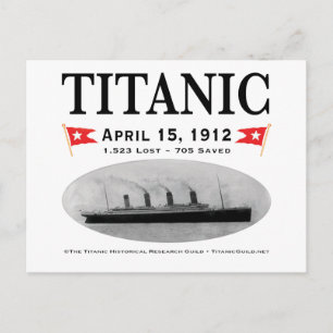 Titanic Ghost Ship Briefkaart