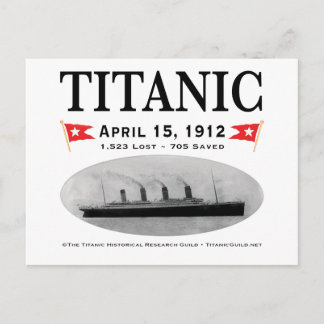 Titanic Ghost Ship Briefkaart