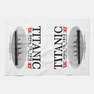 Titanic Ghost Ship Kitchen Towel Tea Towel Theedoek