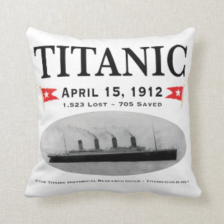 Titanic Ghost Ship Pillow Sierkussen 20"x20"
