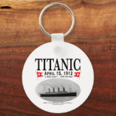 Titanic Ghost Ship Sleutelhanger (wit) (Voorkant)