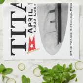 Titanic Ghost Ship Theedoek (Gevouwen)