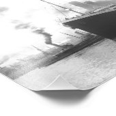 Titanic in de haven van Southampton Foto Afdruk (Hoek)