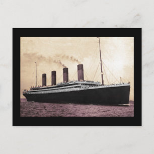 Titanic in Zee Briefkaart