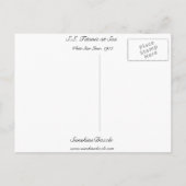 Titanic in Zee Briefkaart (Achterkant)